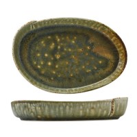 KozoMidoriDeepOvalPlate
